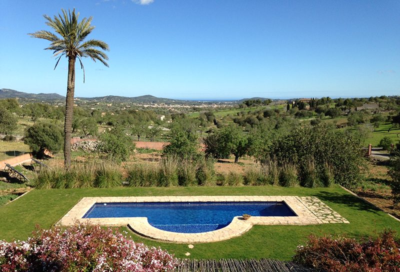 Heiraten auf Mallorca Finca Pool °29