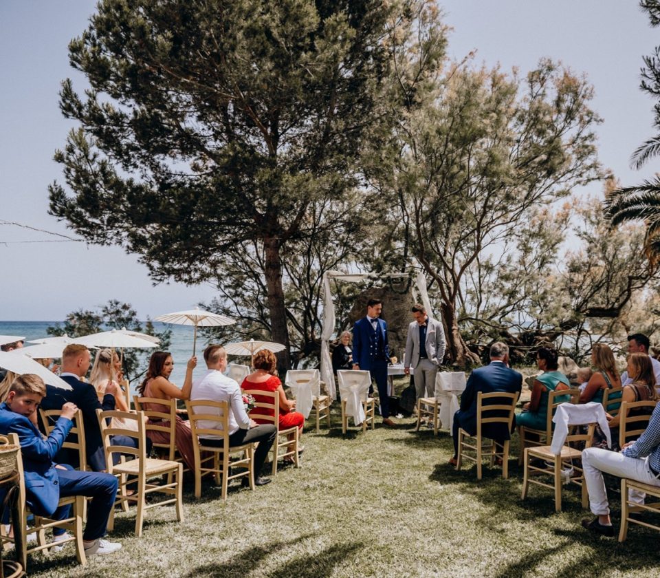 Strandlocation Mallorca Hochzeitszeremonie °13