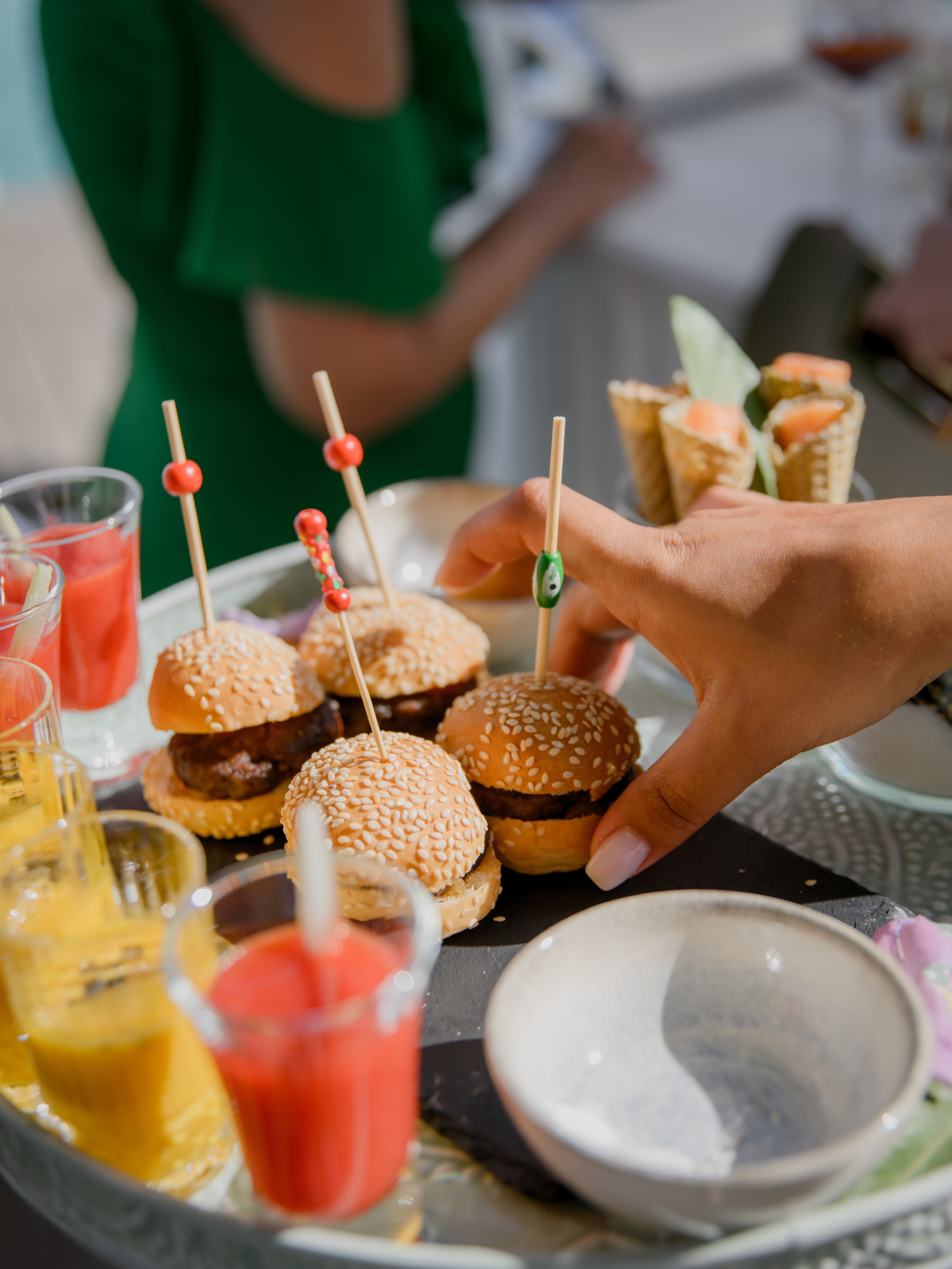 Cocktailstunde bei Mallorcahochzeit