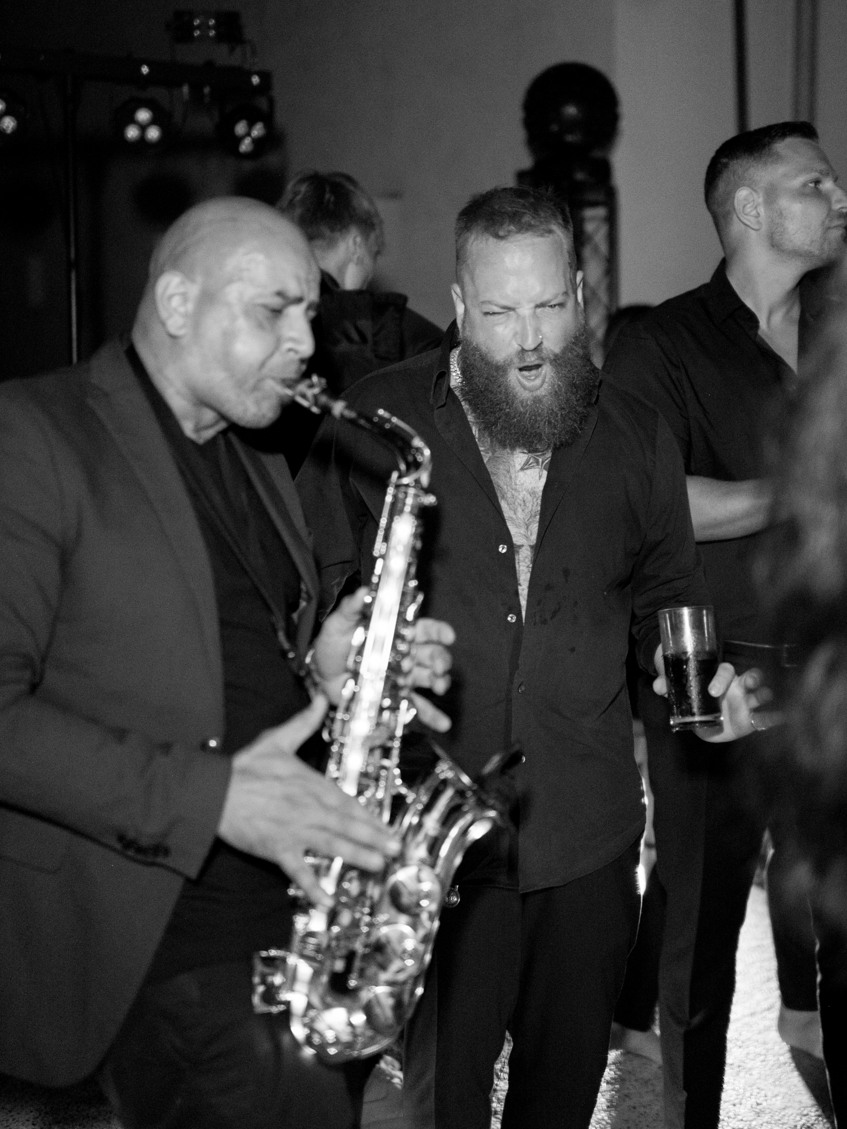 Saxophonist bei der Hochzeit auf Mallorca
