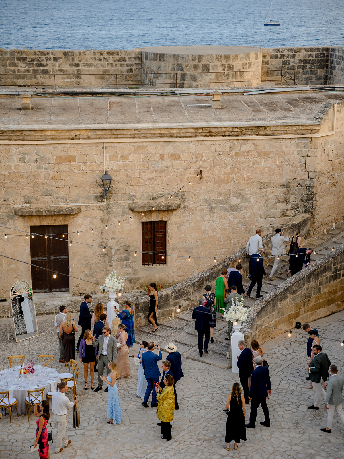 Castell de Sant Carlos Wedding